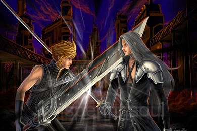 Cloud Vs Sephiroth By Quembot On DeviantArt