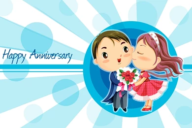 Beautiful Happy Anniversary Wishes HD Wallpapers