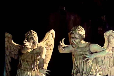 Doctor Who Weeping Angels Screensaver   YouTube