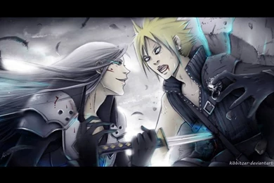 DeviantArt: More Like Sephiroth Vs Cloud By Kibbitzer