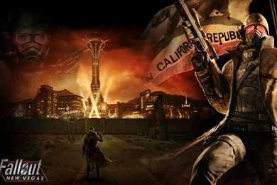 1600x900px Fallout New Vegas Computer Game