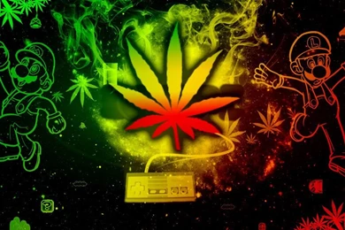 Super Mario Bros. Rasta/Weed Wallpapers By SkyeJacqueline On DeviantArt