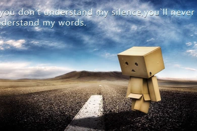 Understand Silence, Word, Danbo, Quote, Quotes, 1920x1080 HD ...