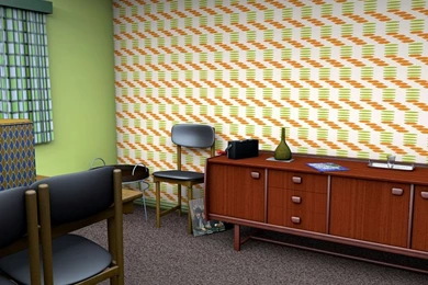 Art Wallpapers Mid century Design Pattern