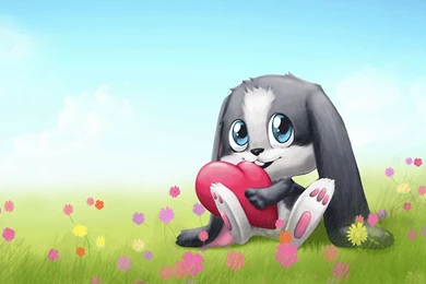 Cute Cartoon Rabbit Wallpapers   DreamLoveWallpapers