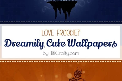 Freebie Day: Dreamily Cute Wallpapers