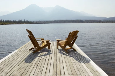 Relaxing Spot On The Pier Wallpapers