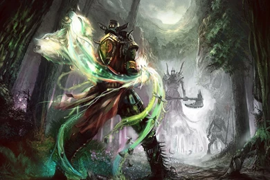 Trees, Forest, Fantasy Art, Magic, Wizards, Artwork, Shaman ...
