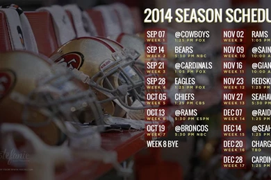 49ers 2014 Schedule: Cell Phone, Desktop Wallpaper, Google ...