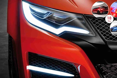 2014 Honda Civic Type R Concept Headlight