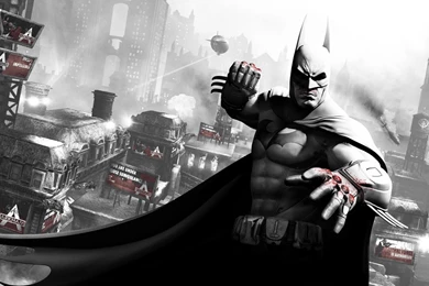 Download Wallpapers 3840x2400 Batman Arkham City, Character, Blood ...