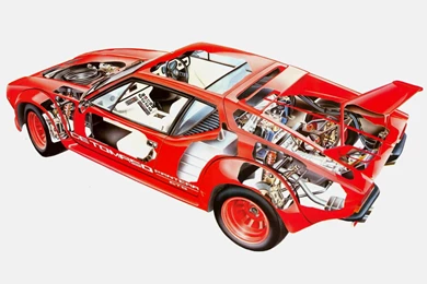 De Tomaso Pantera Supercar De Tomaso Interior Engine F Wallpapers ...