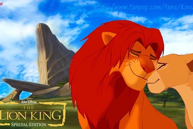 Simba Nala Love At Pride Rock HD Wallpapers   The Lion King ...