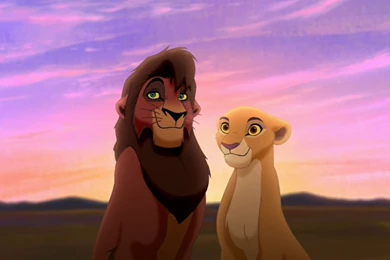 Kovu And Kiara HD Wallpapers   The Lion King Wallpapers (28009873 ...