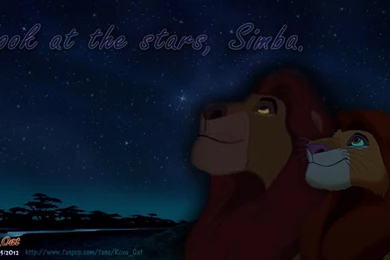 Look At The Stars Simba " The Lion King Wallpapers HD   Lion King ...