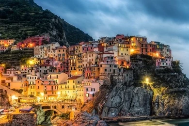 Manarola, Cinque Terre, Italy, Ligurian Sea HD Desktop Wallpapers ...