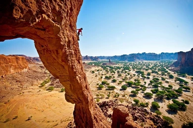 1366x768 Rock Free Climbing Wallpapers