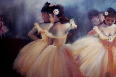 Contemporary Paintings Degas'ballerinas By AlexandraMaiakovski On ...
