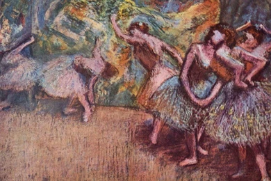 Ballet Scene , Degas Edgar Wallpapers