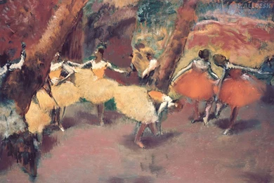 Before The Performance, Degas