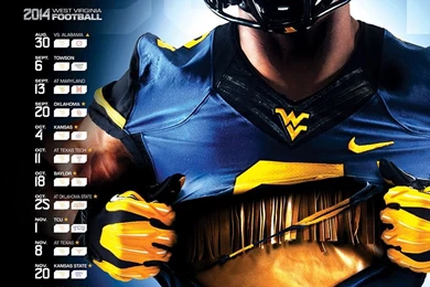 Making Of The 2014 Football Poster   WVU Athletics