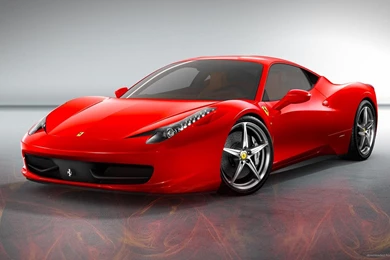 HD Red Ferrari 458 Italia Wallpapers