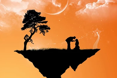 Romantic Love Pictures For Her   Hug And Kiss, Couples Dance In ...