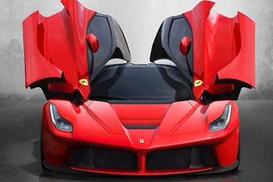 Ferrari LaFerrari Red Car Awesome Wallpapers 19