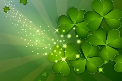 Falling Shamrock Leaves Royalty Free Video And Stock Footage