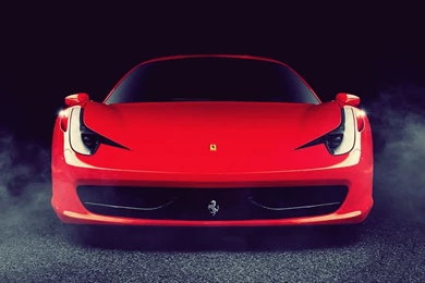 1920x1080 Red Ferrari 458 Italia Front Desktop PC And Mac Wallpapers