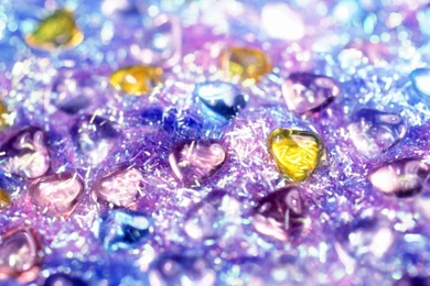 Purple Yellow Blue Hearts Wallpapers   HD Wallpapers 35938