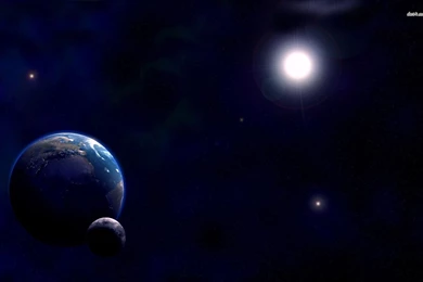 Earth, Moon And Sun Wallpapers   Space Wallpapers