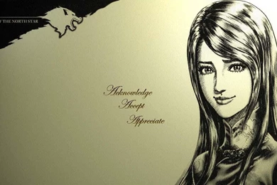 FIST OF THE NORTH STAR WALLPAPER   (