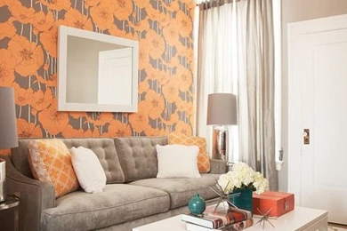 Orange Wallpapers Home Design Ideas, Pictures, Remodel And Decor