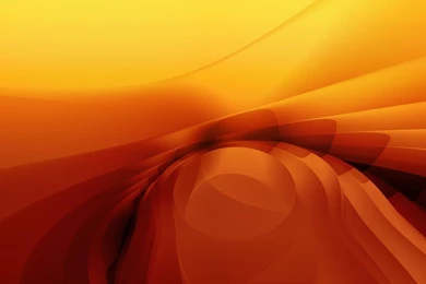 Abstract Yellow And Burnt Orange   (