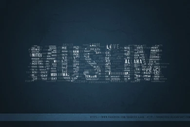Typography On Wallpaperism   DeviantArt