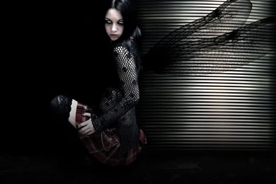 Wallpapers Lonely Emo Dark 1024x768