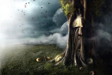 Mother Nature Father Time By Mercuriopt On DeviantArt