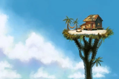 Island In The Sun   Concept Art, Fantasy, WallpaperCoolvibe ...