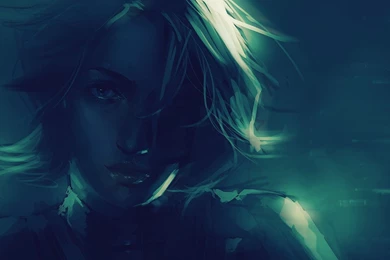 Digital Painting Of A Woman Wallpapers   Artistic Wallpapers