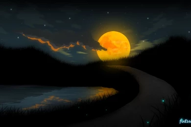 Moonlight (Digital Painting Wallpaper) By Hackerfact On DeviantArt