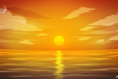 Orange Water (Digital Painting Wallpaper) By Hackerfact On DeviantArt