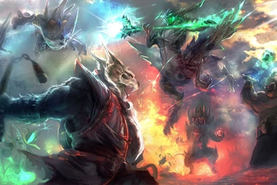 Dota 2 Digital Painting   300 Subscribers Special!   YouTube