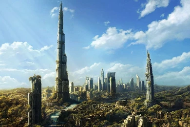 Dubai Ruins   Digital Paintings, IllustrationsCoolvibe – Digital Art