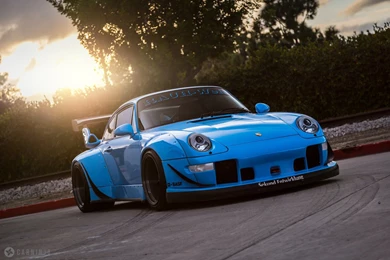 RWB Porsche 993 Coupe Cars Body Kit Tuning Wallpapers