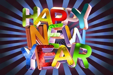 Over Wishes Make Your Own Happy New Year Special Wallpapers Saying ...