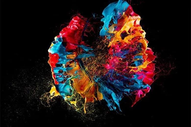 Slow Motion Colorful Hd Wallpaper Images