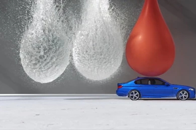 Car Slow Motion Bmw Hd Balloons Hd