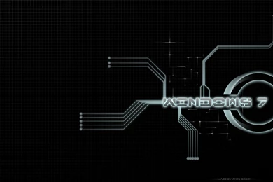 Windows 7 Wallpapers Black 66666