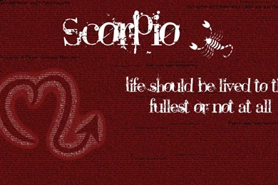 Scorpio Horoscope Wallpapers HD Pictures